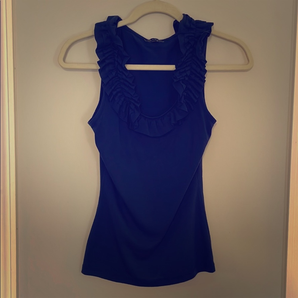 Navy The Limited tank size Extra Small